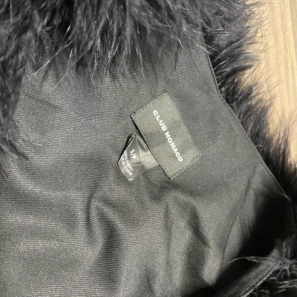 $$SOLD$$ Club Monaco Feather Vest - Picture 7 of 7